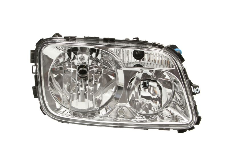 Far fata Dreapta potrivit MERCEDES ACTROS MP2 MP3 dupa 2002 (H1 H7 PY21W W5W, electric, manual, fara motoras)