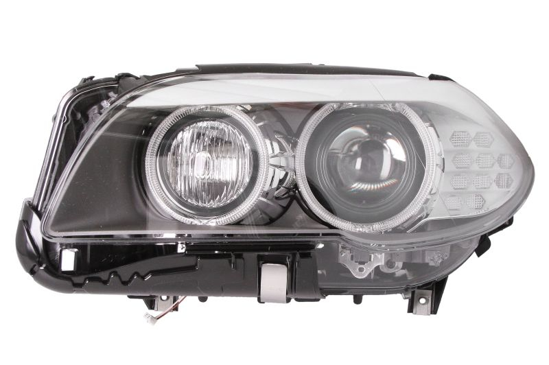 Far fata Stanga potrivit BMW 5 (F10), 5 (F11) 2009-2013 (bi-xenon LED, D1S H7 LED, electric, cu motor)