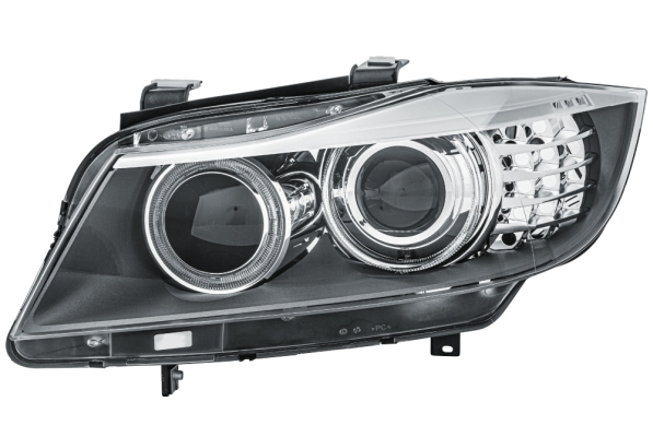 Far fata Stanga potrivit BMW 3 (E90), 3 (E91) 2008-2012 (bi-xenon LED, D1S H8 LED, electric, cu motor)