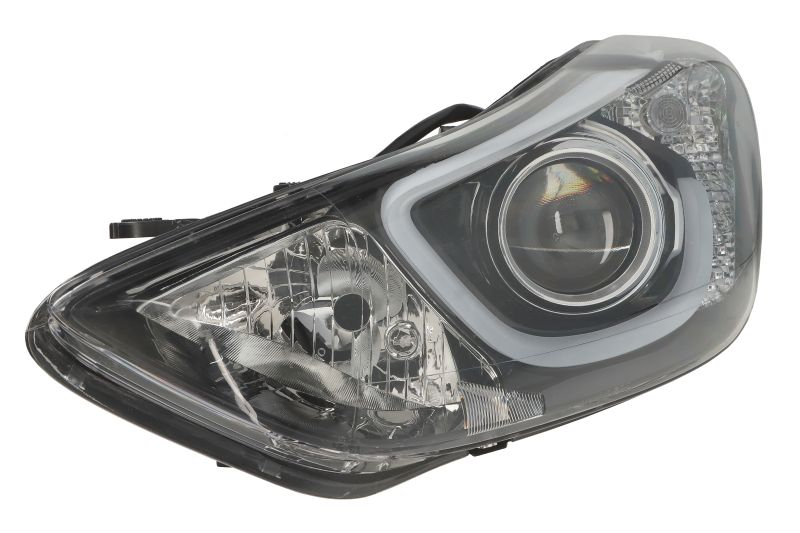 Far fata Stanga potrivit HYUNDAI ELANTRA IV, ELANTRA V (D5S H7 LED PY21W, electric, fara motoras)
