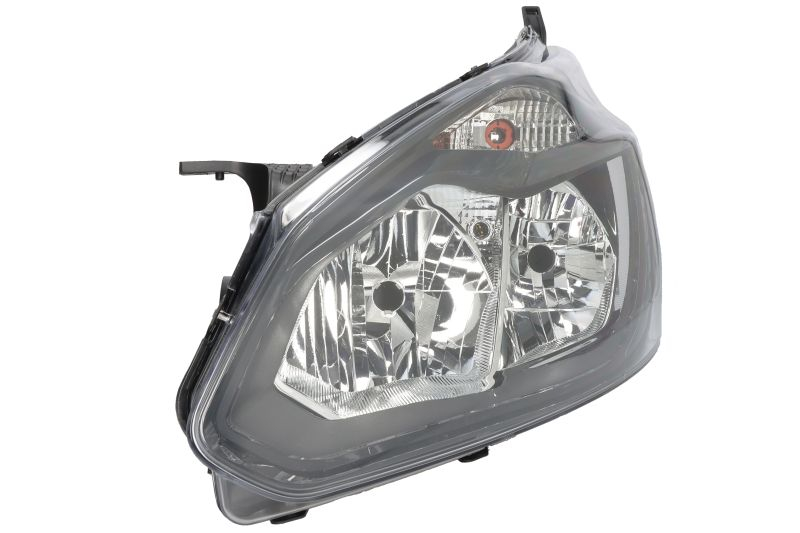 Far fata Stanga potrivit FORD TOURNEO CUSTOM V362, TRANSIT CUSTOM V362 (H15 H7 PY21W W5W, electric, cu motor, culoare insert: negru)