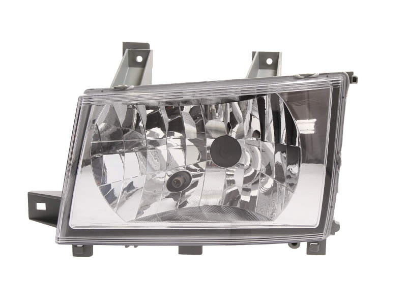Far fata Stanga potrivit MITSUBISHI FUSO (H4, electric, fara motoras, culoare insert: cromat)