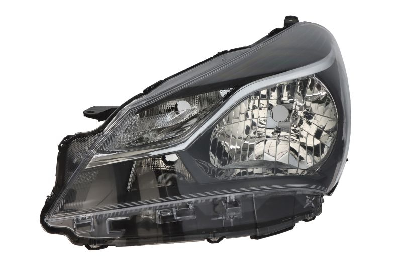 Far fata Stanga potrivit TOYOTA YARIS, YARIS HATCHBACK dupa 2017 (H4 W21 WY21W, electric, fara motoras)