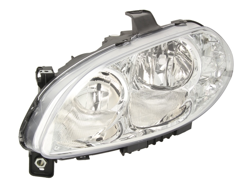 Far fata Stanga potrivit FIAT CROMA dupa 2005 (halogen, H1 H7 PY21W W5W, electric, cu motor, culoare semnalizator: transparent)