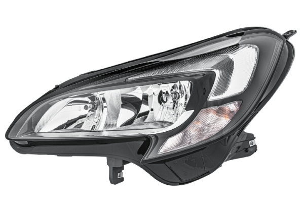 Far fata Stanga potrivit OPEL CORSA E, CORSA E HATCHBACK (halogen LED, H7 H7 LED PSY24W, electric, cu motor)