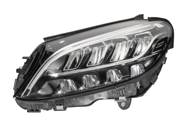 Far fata Stanga potrivit MERCEDES C (A205), C (C205), C T-MODEL (S205), C (W205) dupa 2018 (LED, LED, electric)