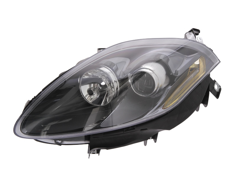 Far Stanga (2 H1 PY24W W5W, electric, cu motor, culoare insert: gri, culoare semnalizator: galben) potrivit FIAT BRAVO II, CROMA 194 2006-2014