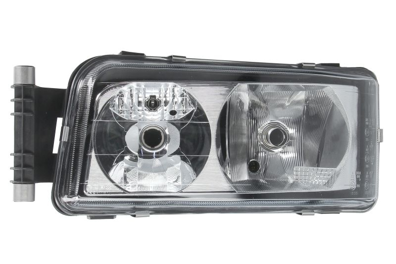 Far Stanga (H21W H7 H7 W5W, electric, cu motor, functie lumini de zi, culoare insert: cromat) potrivit MAN LION S CITY, TGA, TGM I, TGS I dupa 1999