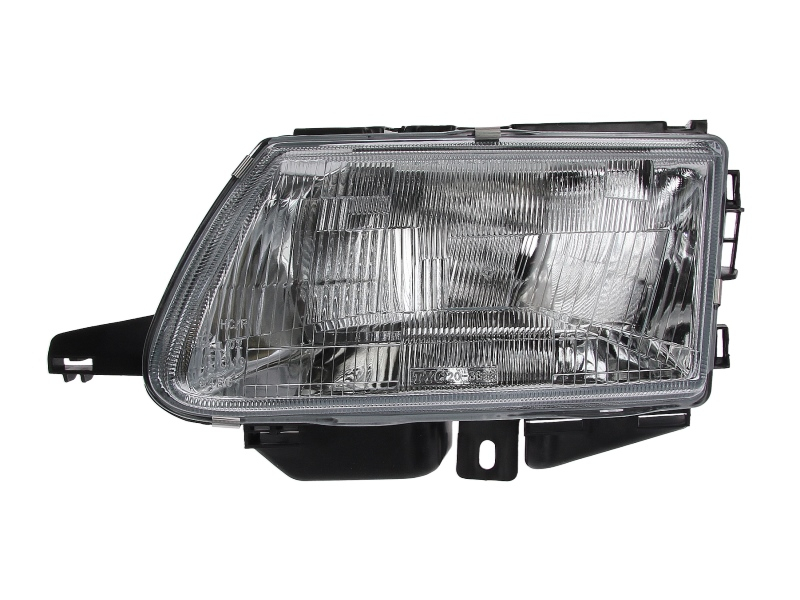 Far Stanga H4, electric, mecanic, fara motoras, culoare insert: argintiu potrivit CITROEN SAXO 1996-2004