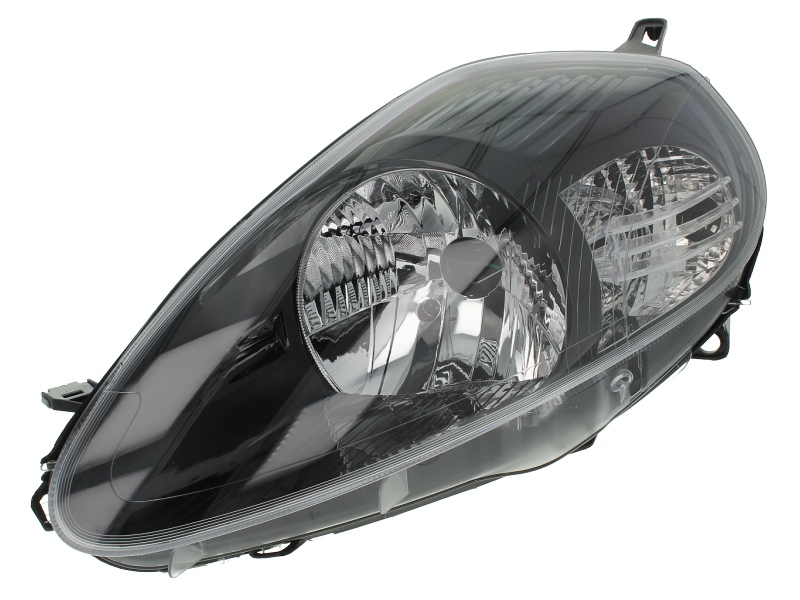 Far Stanga (H4 PY21W W5W, electric, cu motor, culoare insert: negru) potrivit FIAT GRANDE PUNTO 199, PUNTO III 199 2005-2018