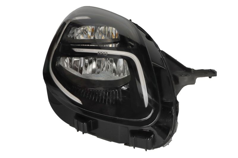 Far Stanga LED, culoare insert: negru, culoare semnalizator: portocaliu potrivit FORD PUMA 2 2019-2024