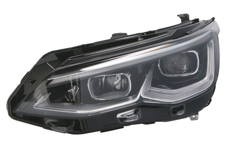 Far Stanga LED, electric, cu motor, culoare insert: cromat potrivit VW GOLF VIII 2019-2024