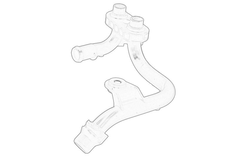 Furtun racire potrivit AUDI A1; SEAT IBIZA IV, IBIZA V, TOLEDO IV; SKODA FABIA III, RAPID 1.0-2.0 dupa 2012