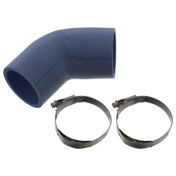 Furtun radiator potrivit MAN E2000, F2000, F8, F90, F90 UNTERFLUR, HOCL, TGA, TGX I D0836LOH01-E2866DF01 dupa 1983 (cu cleme, 59, 09mm, lungime: