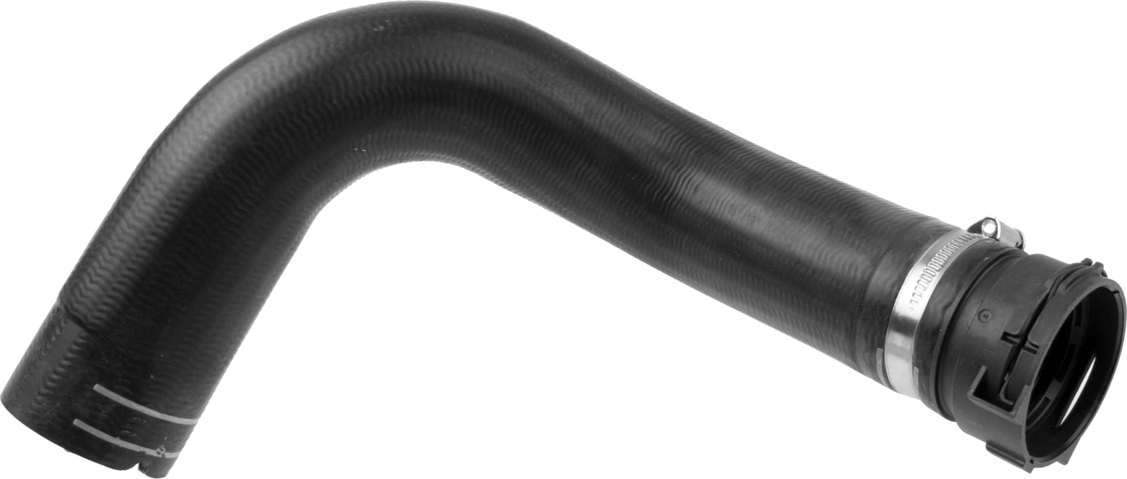 Furtun radiator (cu paranteze de montaj, 57mm 57mm, lungime: 436mm) potrivit IVECO STRALIS I, STRALIS II, S-WAY, X-WAY F3AE0681B-F3GGE611C dupa 2003