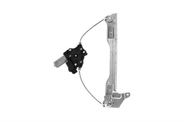 Macara geam Fata Dreapta (electric, cu motor, numar usi: 5) potrivit OPEL CORSA D, CORSA D HATCHBACK, CORSA E dupa 2006