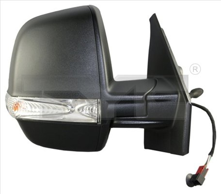 Oglinda laterala Dreapta convexa, cu senzor de temperatura potrivit FIAT DOBLO CARGO; OPEL COMBO, COMBO TOUR