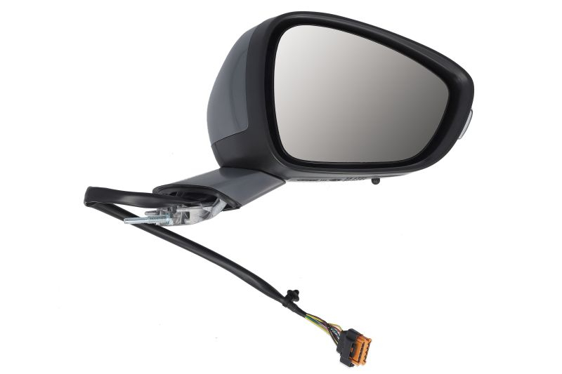 Oglinda laterala Dreapta (electric, convexa, cu incalzire, captuseala, pliabil electric, cu indicator, cu senzor de temperatura) potrivit PEUGEOT 508