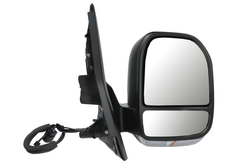Oglinda laterala Dreapta (electric, convexa, cu incalzire, cu indicator, cu senzor de temperatura, antena) potrivit FORD TRANSIT TOURNEO CUSTOM; VW