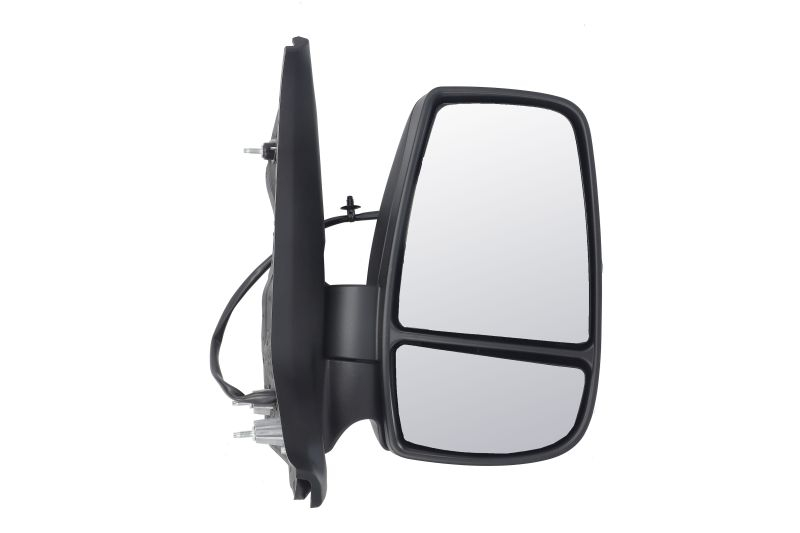 Oglinda laterala Dreapta (electric, convexa, cu incalzire, mic de statura, cu indicator, bec w16w) potrivit FORD TRANSIT VI V363 FL dupa 2018