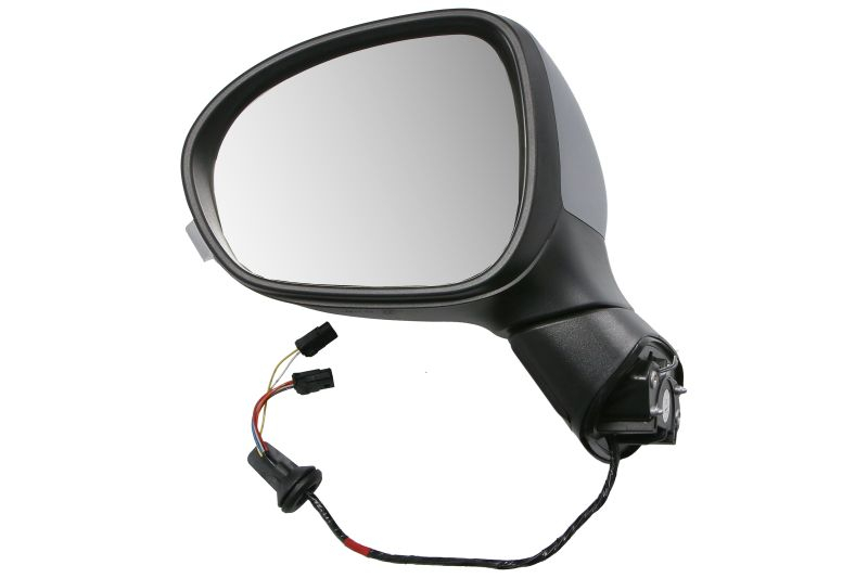 Oglinda laterala Stanga (electric, convexa, cu incalzire, captuseala, pliabil electric, cu indicator, bec wy5w) potrivit FIAT 500X 2014-2023
