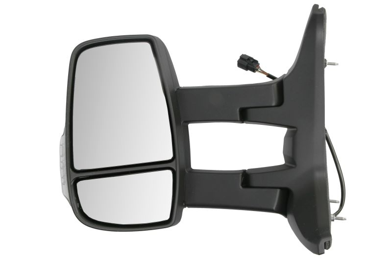 Oglinda laterala Stanga (electric, convexa, cu incalzire, lung, cu indicator) potrivit FORD TRANSIT VI V363 2013-2018