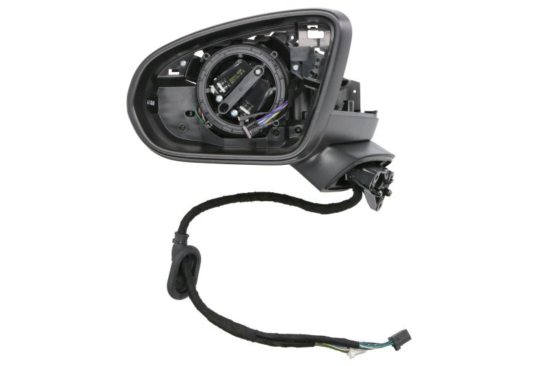 Oglinda laterala Stanga (electric, fara dispersor, cu incalzire, asistenta la schimbarea benzii, cu memorie, pliabil electric, cu indicator, nici o