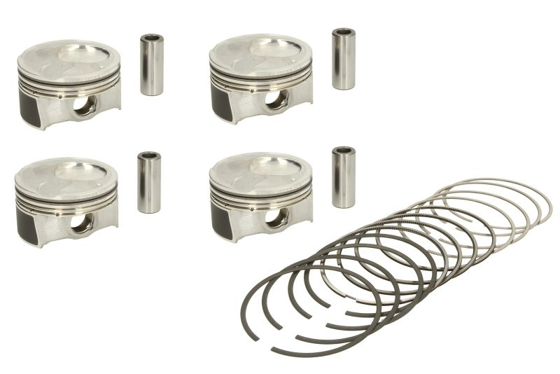 Piston 81,5 (+0,5, cu inele, 4 buc) potrivit Hyundai I40 I, I40 I CW, IX35, Sonata V; Kia Carens IV, Magentis II, Optima, Sportage III dupa 2008 -