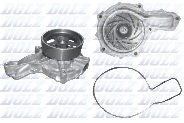 Pompa apa potrivita VOLVO FM9 D9A260 D9A300 D9A340 2001-2005 (cu rulment: 140mm)