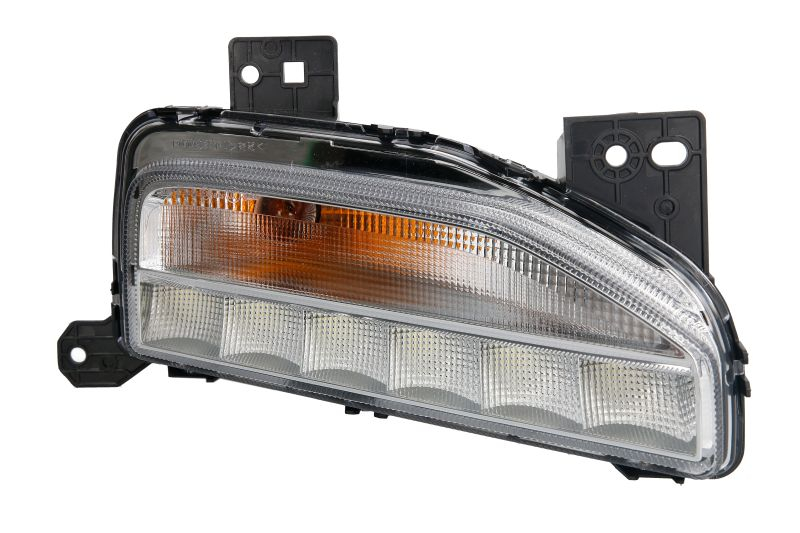 Semnalizator Dreapta alb, LED, cu DRL; in bara de protectie potrivit VW T-ROC 2017-2022