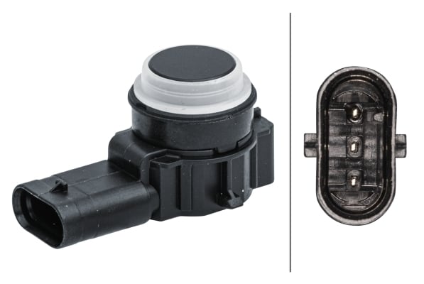 Senzor parcare fata, spate , grunduit potrivit ALFA ROMEO 4C, GIULIA, STELVIO; FIAT 500 stanga, 500X, FIORINO QUBO, PANDA 319, TIPO 356 dupa 2007