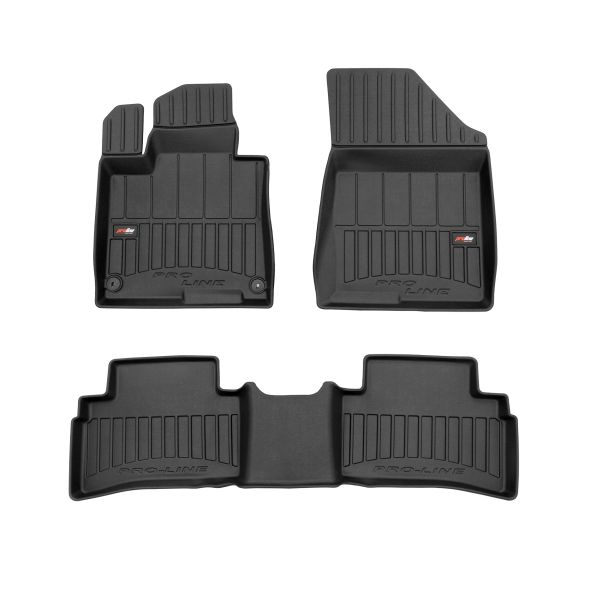 Set covorase cauciuc 4 piese proLine 3D, fata spate negru, potrivit KIA SPORTAGE V 09.21-, SUV