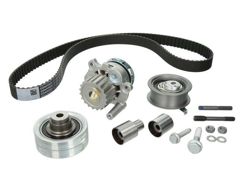 Set distributie potrivit AUDI A3; SEAT CORDOBA, CORDOBA VARIO, CORDOBA VARIO KOMBI, IBIZA II, IBIZA III, INCA, LEON, TOLEDO II 1.9D 1995-2010 (curea +