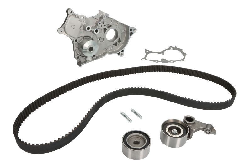 Set distributie potrivit TOYOTA AVENSIS, AVENSIS VERSO, COROLLA, COROLLA VERSO, COROLLA KOMBI, PREVIA II, RAV 4 II 2.0D 1997-2009 (curea + intinzator