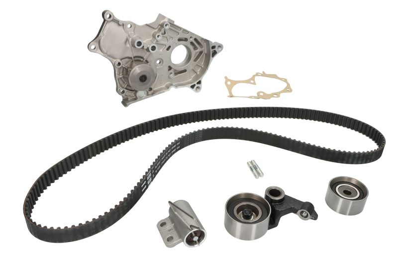Set distributie potrivit TOYOTA AVENSIS, AVENSIS VERSO, COROLLA, COROLLA VERSO, COROLLA KOMBI, PREVIA II, RAV 4 II 2.0D 1997-2009 (curea + intinzator