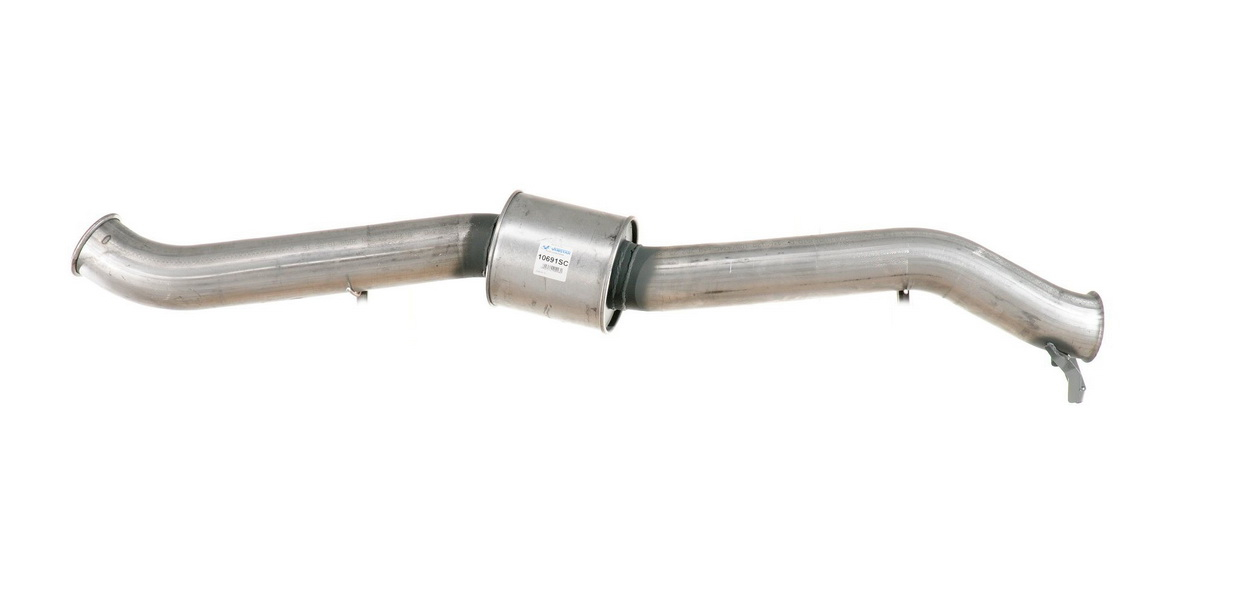 Teava de esapament cu toba, diametru:114,3mm, lungime:1700mm potrivit SCANIA 4 DC11.01-DT12.08 1995-2008