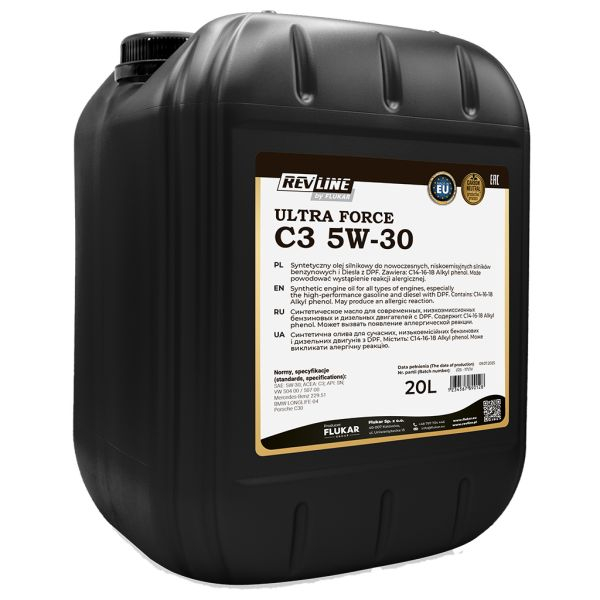 Ulei motor REVLINE ULTRA Force C3 5W30 20L