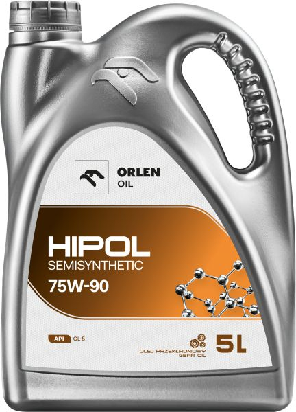 Ulei transmisie ORLEN HIPOL SEMI.GL 5 75W90 5L