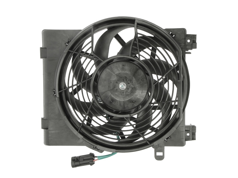 Ventilator radiator potrivit OPEL COMBO TOUR, COMBO MINIVAN, CORSA C, CORSA C HATCHBACK 1.0-1.8 dupa 2000 - (cu carcasa)