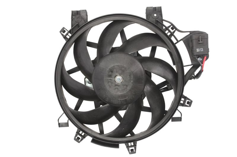 Ventilator radiator potrivit OPEL COMBO TOUR, COMBO MINIVAN, CORSA C, CORSA C HATCHBACK, TIGRA 1.3D 1.7D dupa 2000 (cu carcasa)
