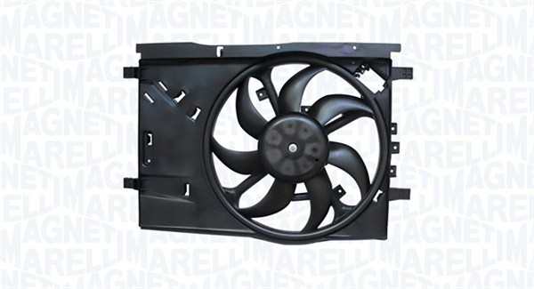 Ventilator radiator potrivit FIAT GRANDE PUNTO, PUNTO; OPEL CORSA D, CORSA D HATCHBACK 1.0-1.4LPG dupa 2005