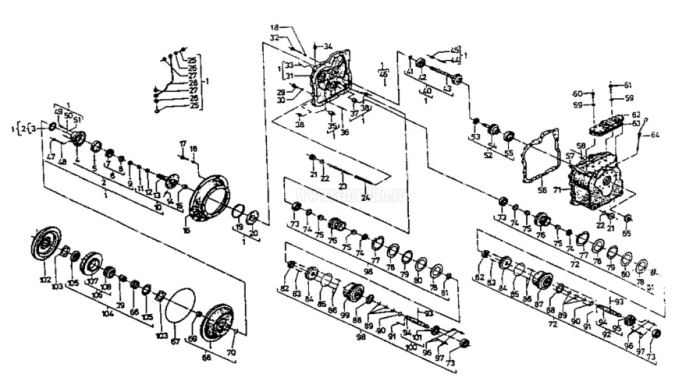 Segment transmisie FI30 mm stivuitor Balkancar - 10033256 [2]