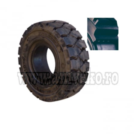Anvelope pline superelastice - Anvelopa plina economica fara click 815x15 / 28x9x15 - 10069978