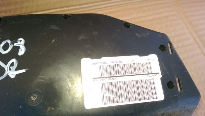 Airbag scaun dreapta pentru Peugeot 508 I, cod 9686337480 [3]
