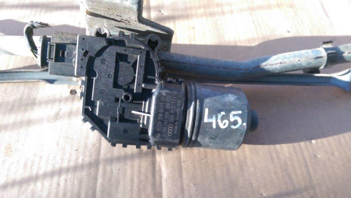 Ansamblu stergator fata cu motoras Audi A4 B6, A4 B7, 8E1955119, an 2001-2007 [2]