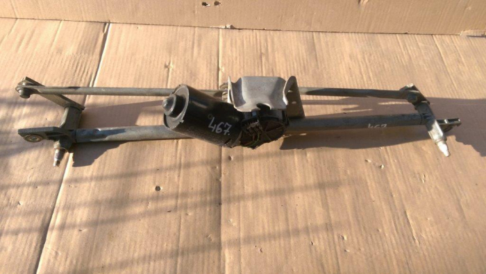 Ansamblu stergatoare cu motoras fata pentru Volkswagen Golf 3, cod 1H1955113B   ,   1H0955325 [2]