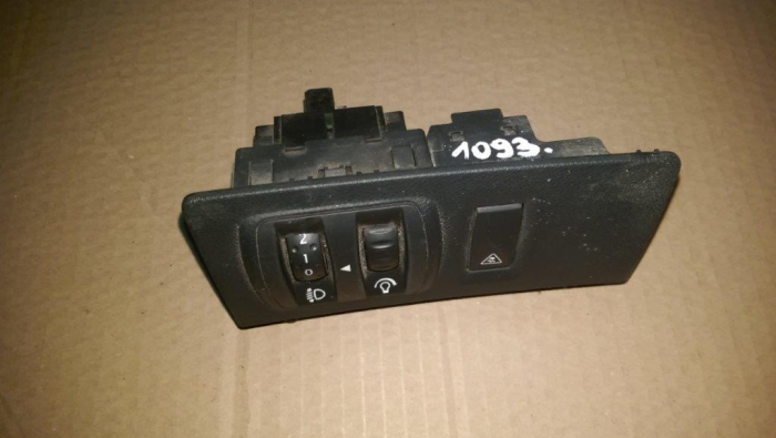Buton reglaj lumini faruri Renault Megane 3, 648450001R, an 2008-2015 [2]