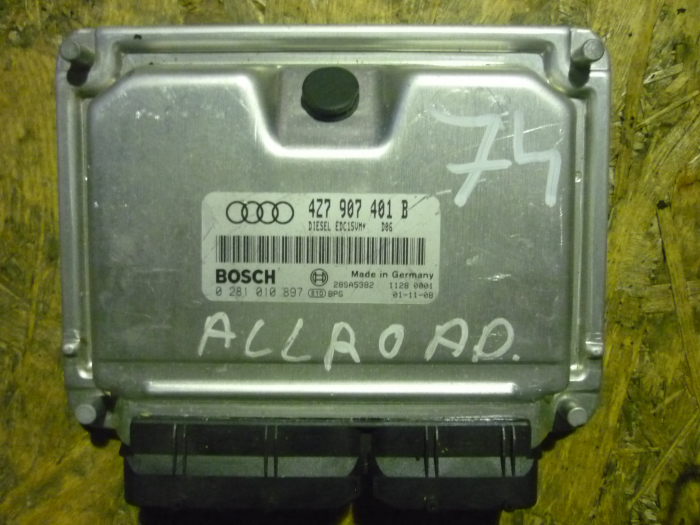 Calculator motor pentru Audi A6 Allroad C5, motorizare 2.5 diesel, cod 4Z7907401B, 0281010897, EDC15VM [1]