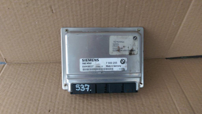 Calculator motor pentru BMW Seria 3 E46, cod 7500255   ,   5WK9037 [1]