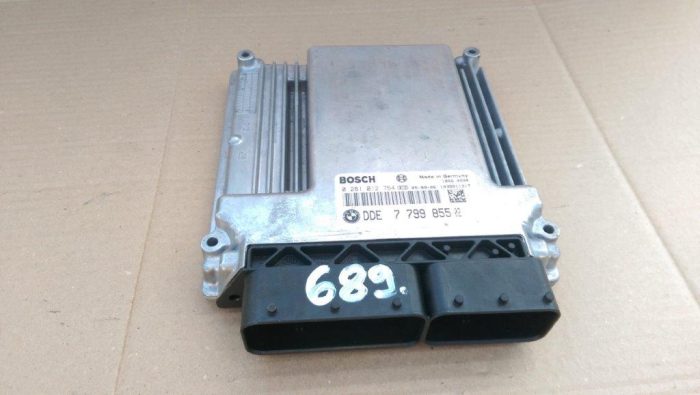 Calculator motor pentru BMW Seria 5 E60, motorizare 2.0 diesel, cod 7799855   ,   0281012754 [2]